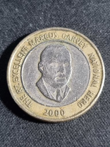 Ямайка 20 долларов 2000