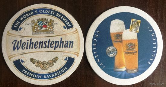 Подставка под пиво Weihenstephan No 4