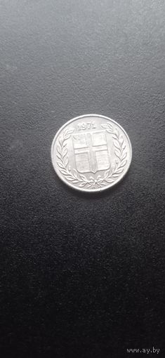 Исландия 10 эйре 1971 г.
