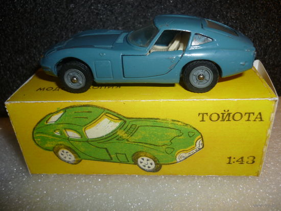 Модель авто ТОЙОТА 2000GT. A-29. СССР.Киев. З-д им. Ватутина