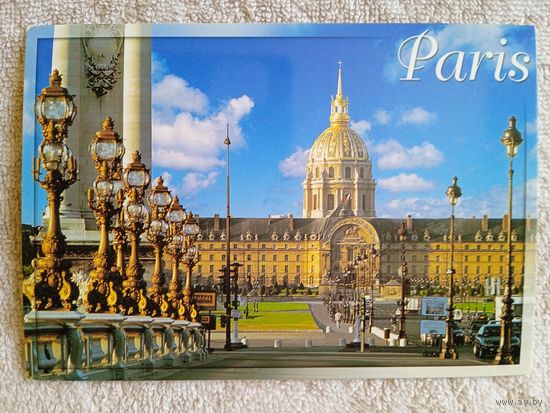 Мосты. Париж. Мост Александра III и Дом Инвалидов