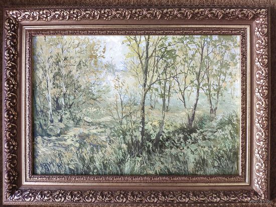 Маркевич Ф.З. 1963 г. р. "Летний этюд" (г. Полоцк ), 2013 год