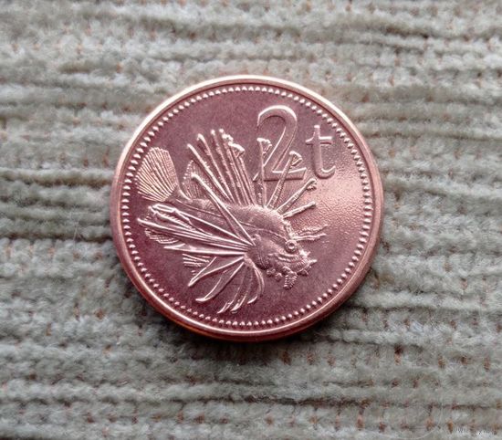 Werty71 Папуа Новая Гвинея 2 тойя 2004 Рыба Птица