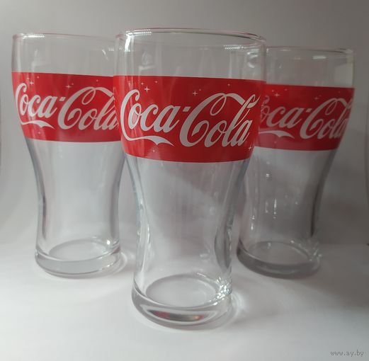 Стакан Coca Cola Кока Кола (3 шт. одним лотом)