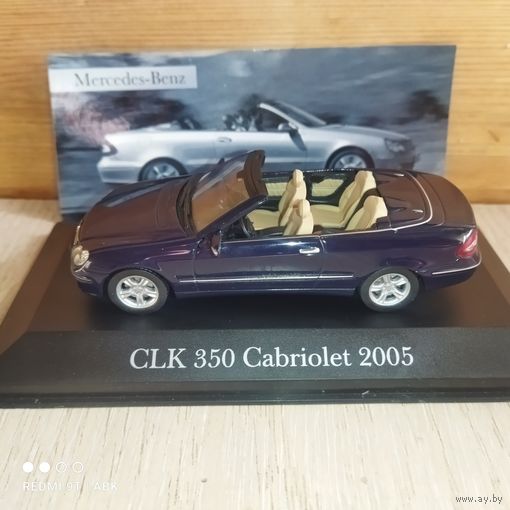Mercedes Benz 350 CLK.2005.Mercedes Benz Collection.1/43.
