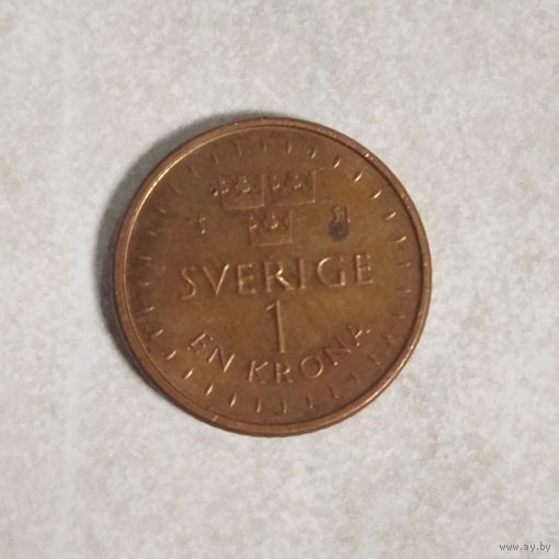 1 крона 2016 Швеция
