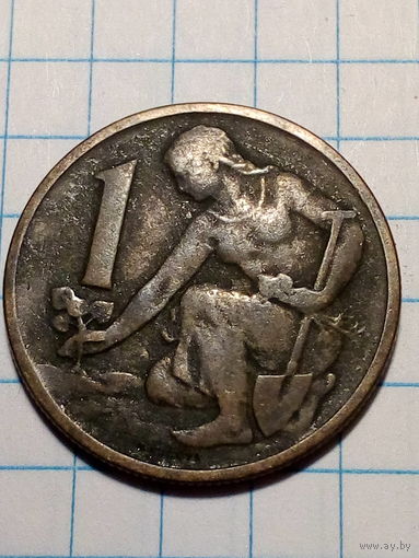 1 крона Чехословакия 1964 год