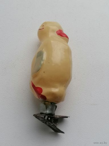 Елочная игрушка СССР, утка