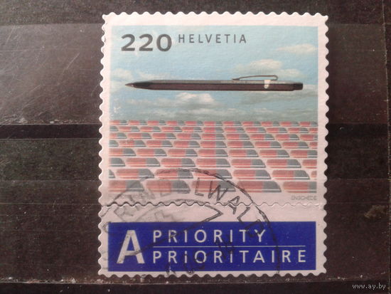 Швейцария 2005 Стандарт, дизайн, авторучка Михель-4,0 евро гаш