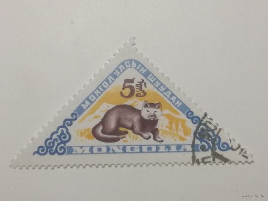 Монголия 1959. Монгольские дикие животные