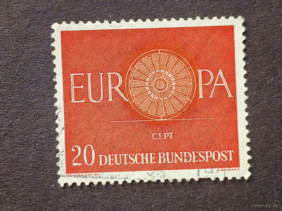 Германия 1960. Европа (C.E.P.T.) 1960 - Колесо