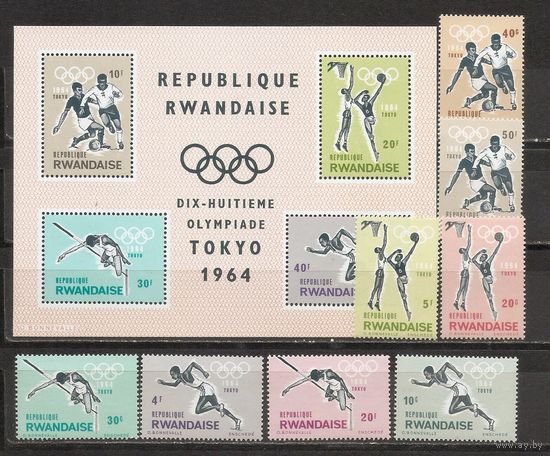 ФФ2 Руанда 1964 Ол. Игры Токио