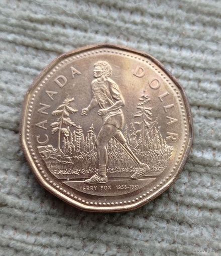 Werty71 Канада 1 доллар 2005 25 лет Марафону Надежды