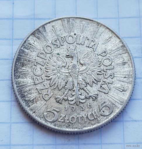 5 злотых 1936 год