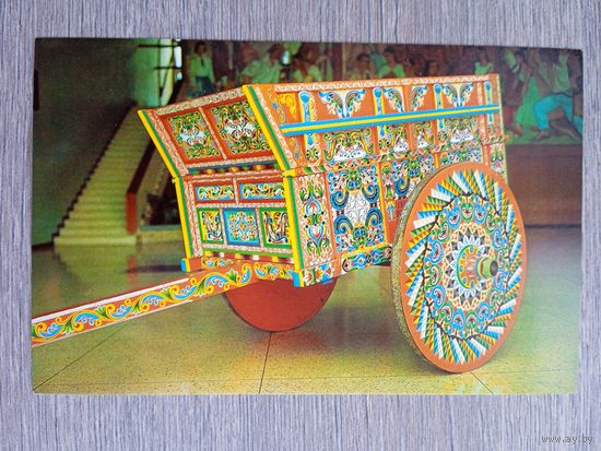 Этнография. Коста-Рика. Традиционная повозка