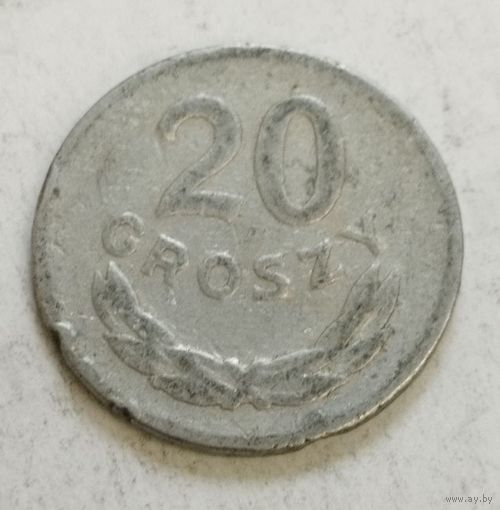 Польша 20 грош 1949