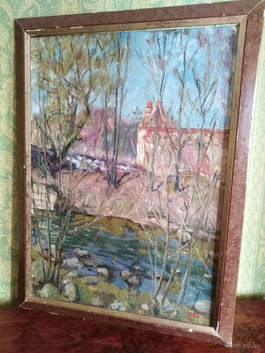 Карманов Е.А.Старая мельница в Тресковщине