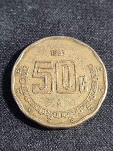 Мексика 50 сентаво 1998