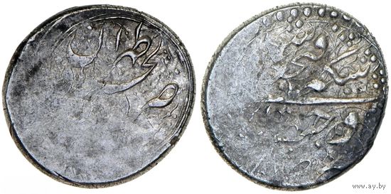 Иран, Персия, Каджары, Фатх Али Шах, 1211-1250 гг.х., кран (6,97 гр.).         .И-9