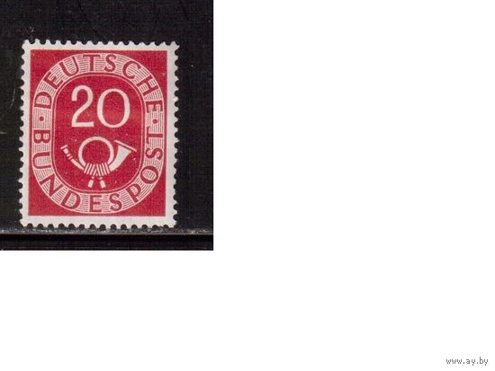 Германия(ФРГ)-1951,(Мих.130) , * , Стандарт