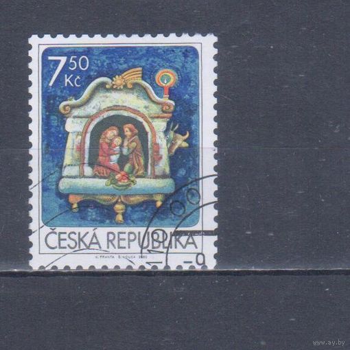 [2276] Чехия 2005. Рождество.Новый год. Одиночный выпуск.Гашеная марка.