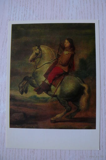Гонзалес Кокс; Портрет маркиза Карассена; 1984, чистая.