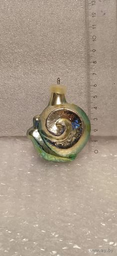Ёлочная игрушка. Улитка. 8-29