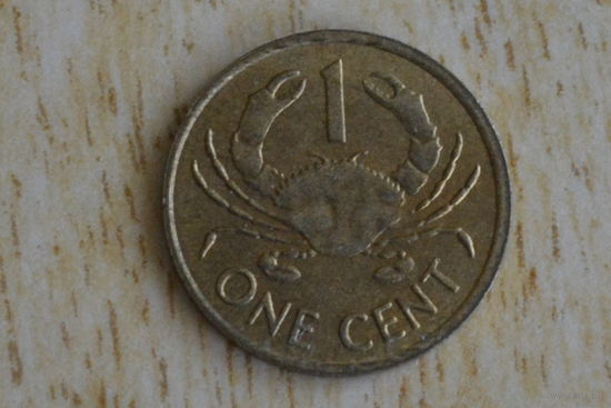 Сейшелы 1 цент 1982 с 1 руб