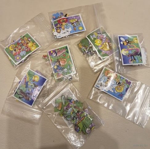 Полная серия пазлов "Пчела Майя".