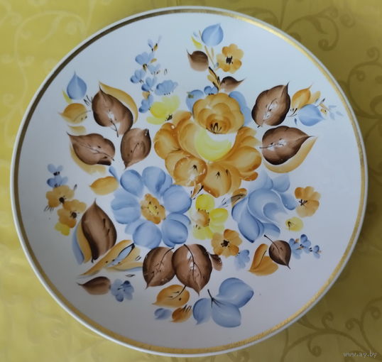 Блюдо-3. Добрушский фарфоровый завод (Добруш). 1978-1991 гг