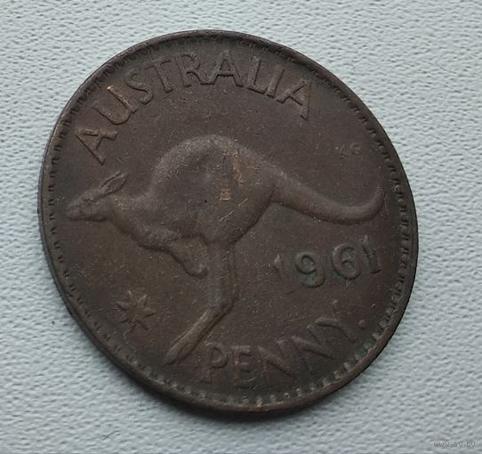 Австралия 1 пенни, 1961 5-14-8