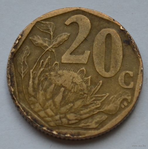 ЮАР, 20 центов 1997 г.