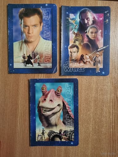 Тетрадь ЗВЁЗДНЫЕ ВОЙНЫ STAR WARS  (2000) в клеточку Польша