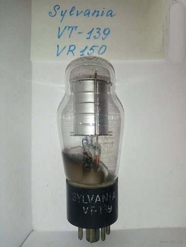Радиолампа Sylvania VT-139 VR-150 США ретро