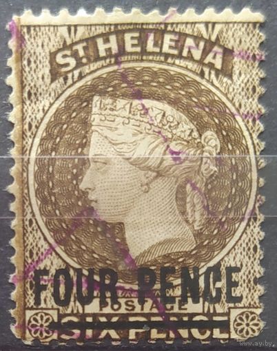 Британские колонии. Остров Святой Елены, 1890г. SG43