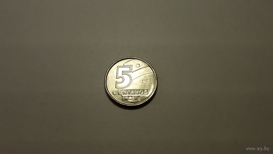 5 сентаво 1989 г. Бразилия. Внимательно читайте объявление.