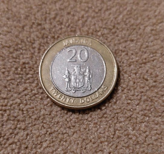 Ямайка 20 долларов 2001