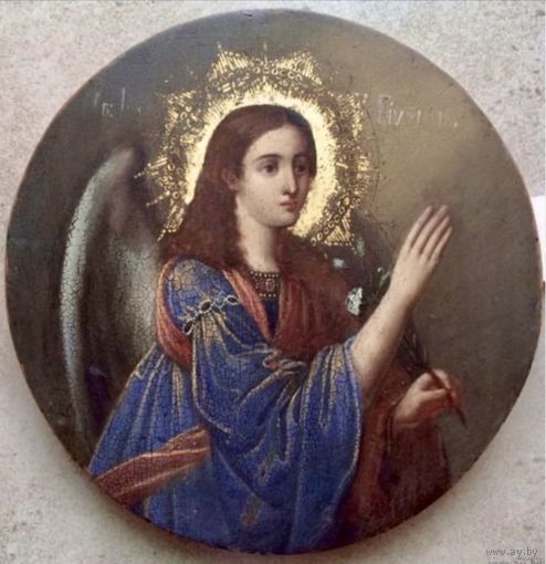 Икона "Архангел Гавриил". Россия, XIX век