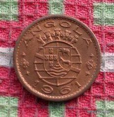 Португалия. Колония Ангола 50 сентаво 1961 года, UNC