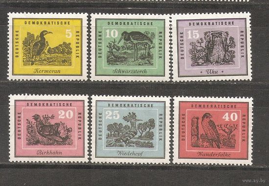 ГДР 1959 Птицы
