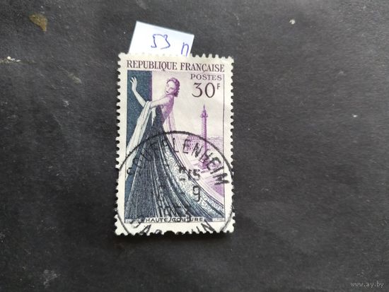 Франция  1953 1 м