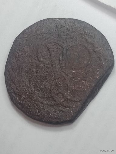 Российская империя  2 Копейки  1758 года .
