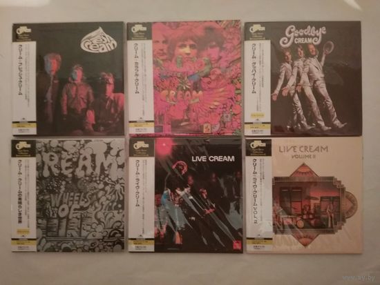 (лот - 7 cd mini LP )  Cream   (все альбомы !!!)