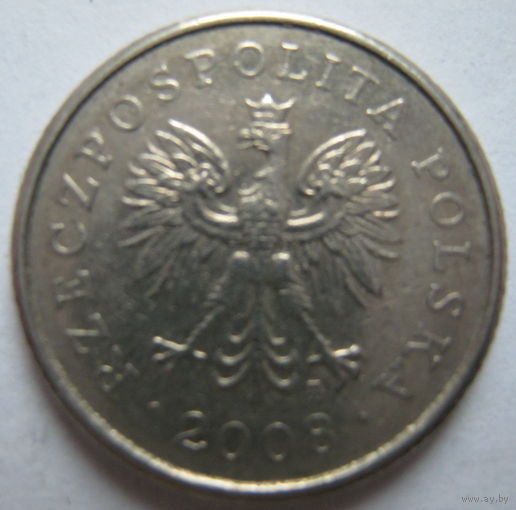 Польша 20 грошей 2008 г.