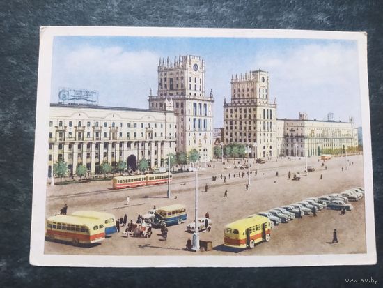 Минск. Вокзальная площадь