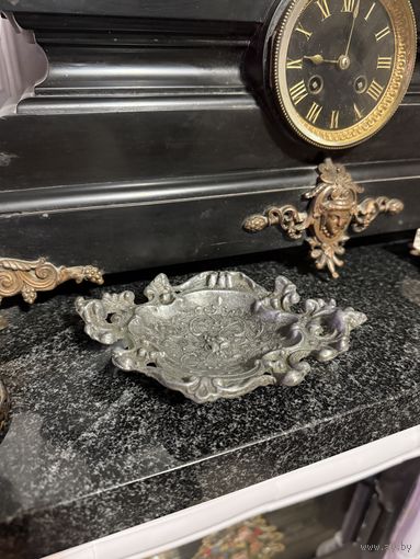 Пепельница ажурная силумин завод Ленинская Кузница винтаж