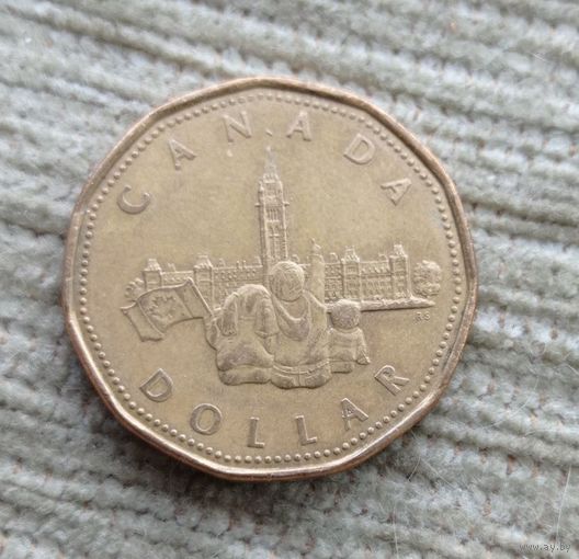 Werty71 Канада 1 доллар 1992  125 лет Конфедерации Канада Парламент