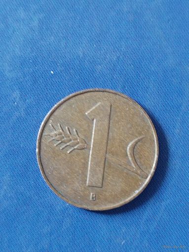 Швейцария 1 раппен 1957