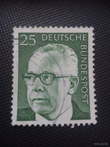 ФРГ. Г.Хайнеман.1971г. гашеная