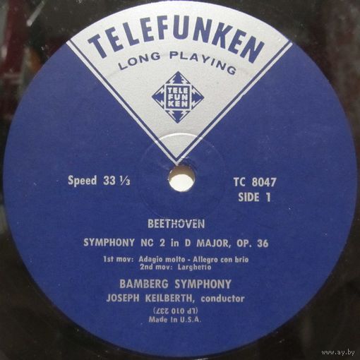 Bamberger Symphony Orchestra - Ludwig van Beethoven: Symphony No. 2 in D Major / Coriolan Ouverture